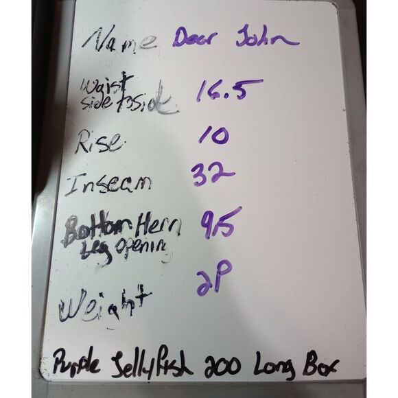 Dear John Jeans Ladies 32 Sloan‎ Bootcut Distressed - Picture 10 of 10